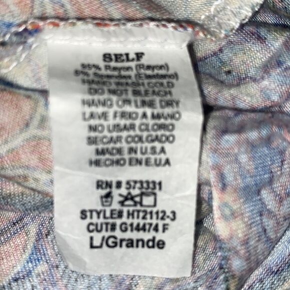 NWOT! Gilli Floral/Lace Tank Top - Picture 13 of 14